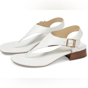 MICHAEL Michael Kors Robyn Flex Thong (Optic White) Women's Sandals